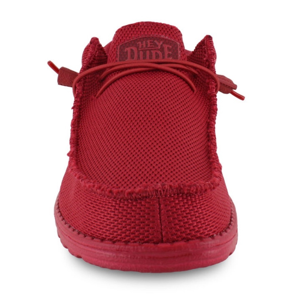 HEY DUDE WALLY FUNK MONO RED size 10 - Picture 4 of 9